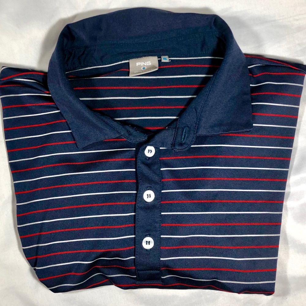 Ping men’s golf polo shirt-size XL